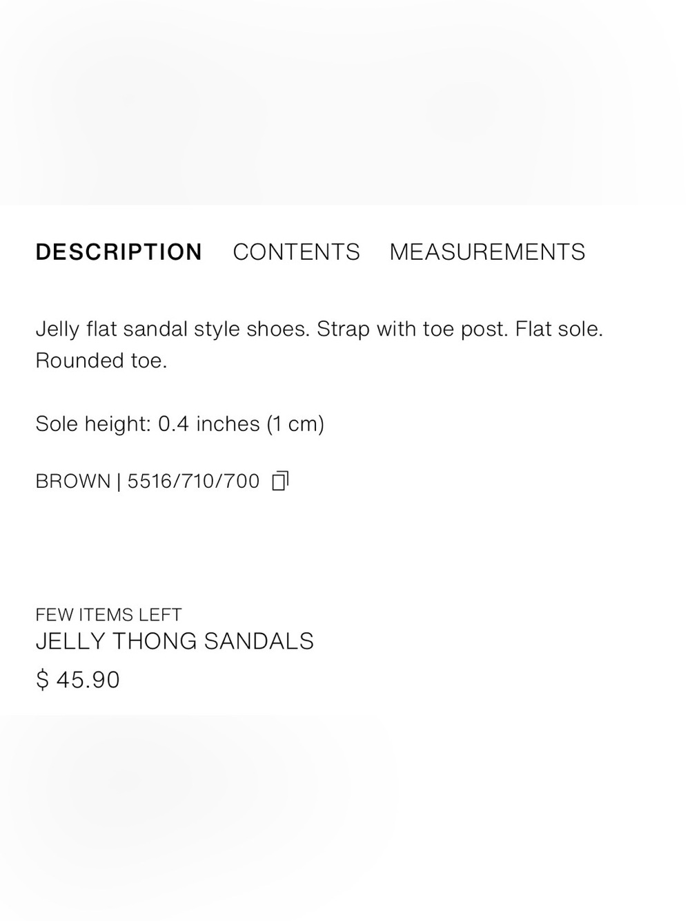 Zara Brown Translucent Strap Jelly Sandals - Picture 2 of 5
